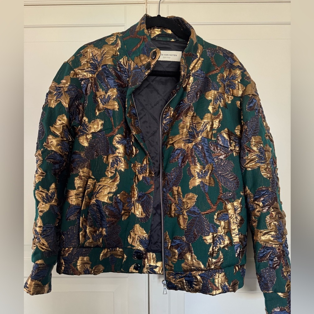Dries Van NOTEN jacquard jacket in  xs